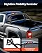 VEVOR Truck Bed Roll Bar, Customized Sport Bar Chase Rack Compatible with Full-Size Pickup/ 2004-2025 Ford F-150, Carbon Steel Construction with Extension Light Bracket, No Rack Included