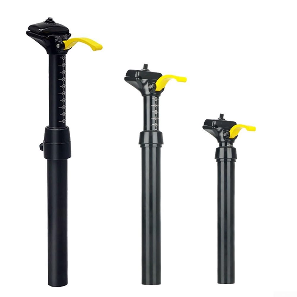 BlissfulAbode Reggisella Dropper con corsa di 100 mm e assorbimento degli urti, adatto per varie mountain bike