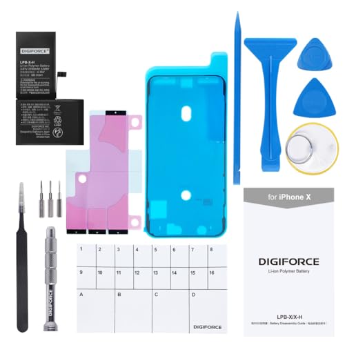 Amazon | DIGIFORCE for iPhone X バッテリー 互換 交換 大容量 日本