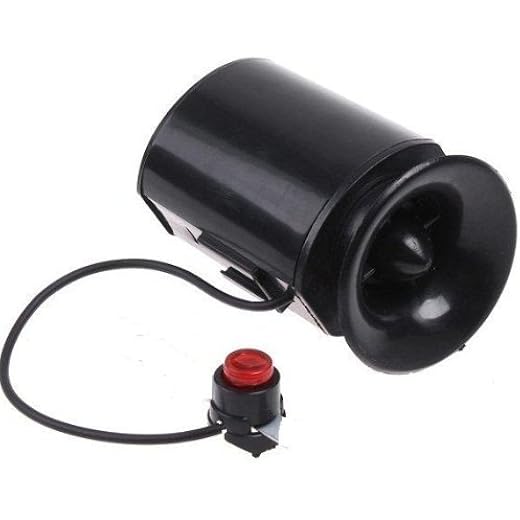 Amardeep Cycles Bicycle 6 Sound Ultra Loud Electric Horn Lou