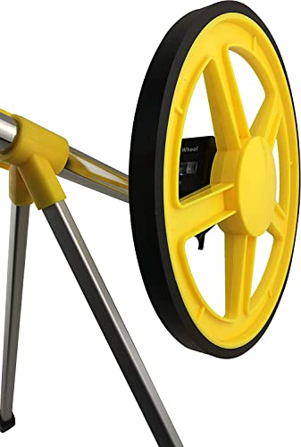 Foto von PRODIAMANT® Entfernungsmessrad 0–9999 m [KLAPPBAR & BELEUCHTET] – Präzises Messrad mit Zähler, Ständer & Tragetasche – Ideal für Bau, Vermessung & Sport