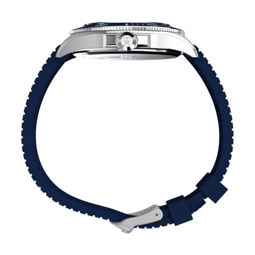 Image of TIMEX Harborside Coast Round 43mm Blue Dial Analog Men Watch - TW2Y33400UJ