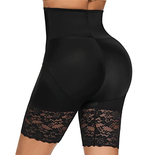 Joyshaper Culotte Taille Haute Femme Panties Lingerie Sculptante Ventre Plat Gaine Amincissante Invisible sous-Vêtements, Noir, M Cover