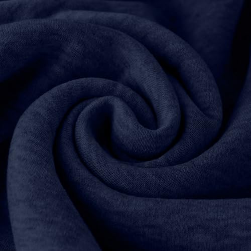 Hoodies for Women Long Sleeve Pullover Sweatshirts Solid Color Lightweight Comfort Basic Clothes with Kangaroo Pocket4