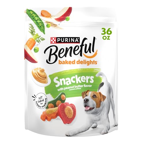 Purina Beneful Baked Delights Snackers Dog Treats, 36 OZ