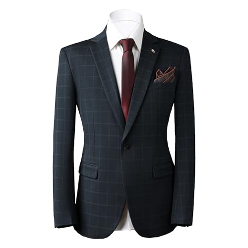 Costume Homme Plaid Idéal pour Business Party et Cérémonies Élégantes Style Vintage