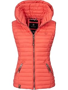 Navahoo Shadaa Gilet matelassée pour Dame mi-Saison Corail S
