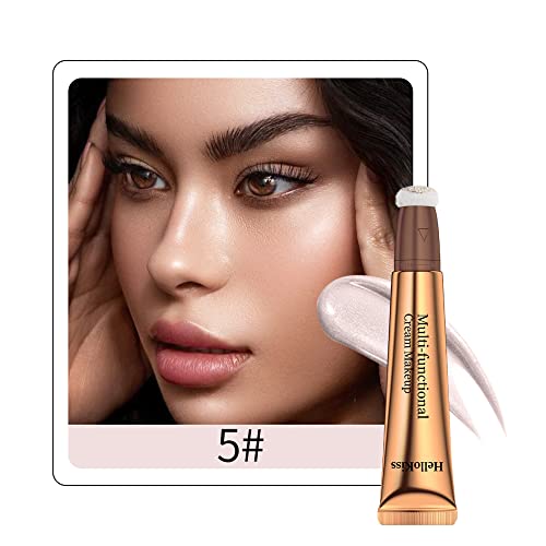 Ccbeauty Contour Stick Makeup, Wonder Stick Cream Highlight & Contour Kit, Bronzer And Highlighter Sticks For Face Contouring Shaping Makeup, Long Lasting & Waterproof - Universal/Light 01 #TOP4