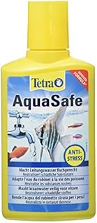 Tetra AquaSafe, Makes Tap Water Safe, Neutralises Fish Harmful Substances - 250ml