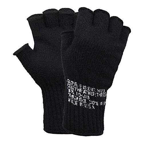 8410 G.I. Type Fingerless Gloves OLIVE - //coolthings.us
