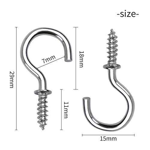 La Mejor comparativa de Tornillo con gancho los más solicitados. 20 Imagen adicional