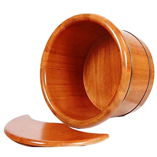 Spa de pies en barril de madera para adultos miniatura 6