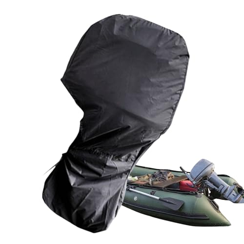 Générique - Housses pour Moteurs Hors-Bord | Couvre Moteur Levage Bateau 210D - Protection Antifading Et Étanche pour Hélice Adaptée Moteurs 15-100 Bateau Ponton Extérieur
