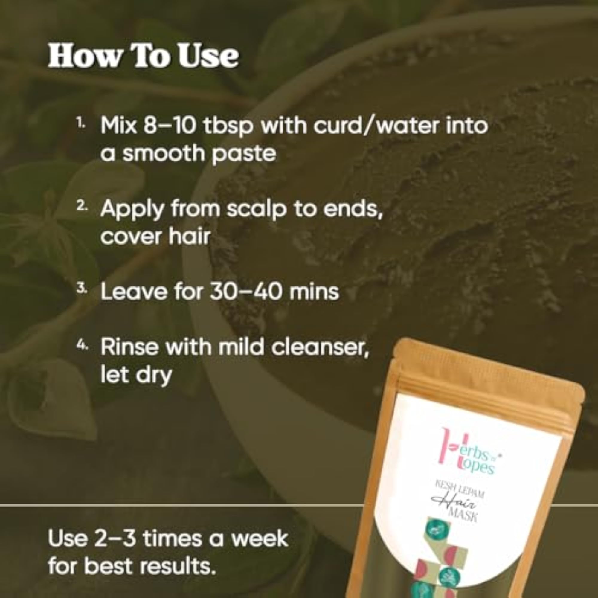 'n' Kesh Lepam Hair Mask for Scalp Maintenance