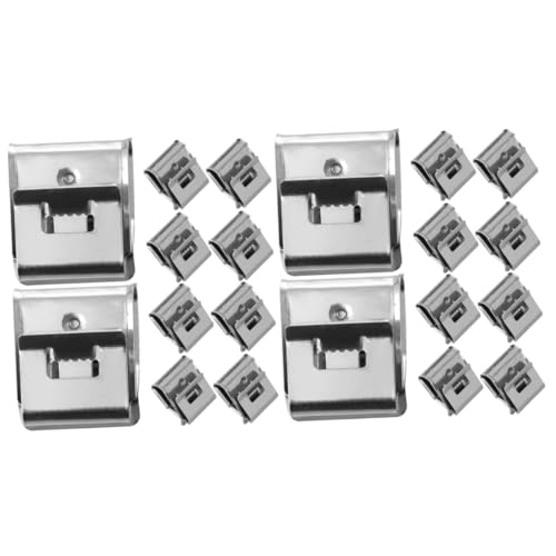 110 Pcs Volt Ground Clamp Wire Harness Clips Solar Panel Cable Clamps Solar Panel Wire Clips Wiring Frame Clip Trailer Frame Cable Clips Trailer Frame Cable Clamps Solar Cable Clip