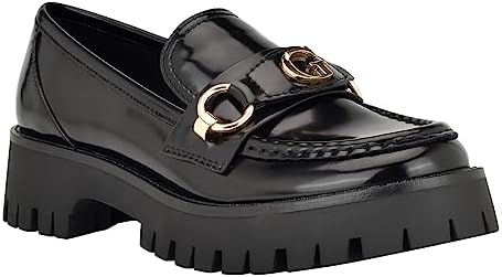 GUESS Women's Almost Loafer, Black 002, 6 | Image 5