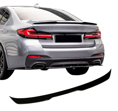BDBO Rear Spoiler for BMW 5 Series G30 / F90 M5 520i 530i 540i Sedan 2017-2023 Trunk Spoiler Wing Trunk Tail Rear Trunk Lid,Glossy Black Performance - PRO Style