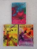 Rare Lot of 3 Maya Banks SURRENDER TRILOGY Books 1-3 Berkley Books Softcovers [Paperback] unknown