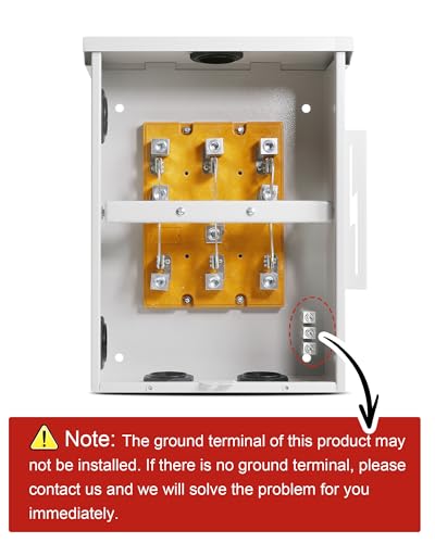 Krysolad 200A Generator Transfer Switch, 200 Amp Manual Transfer Switch, 3P 120/240V-Volt Transfer Switch, 48000W General-Duty Double-Throw Safety Switch, Meeting Nema 3R Standards For Outdoor And Indoor thumb #6
