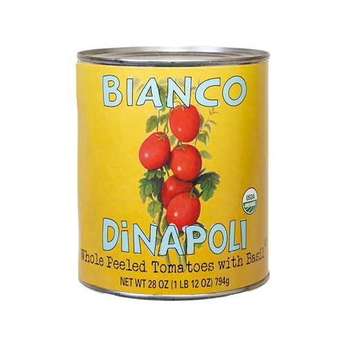Bianco Dinapoli, Whole Peeled Tomatoes Organic, 28 Ounce