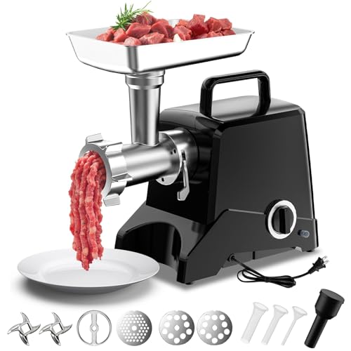 Commercial Meat Grinder with Sausage Stuffer