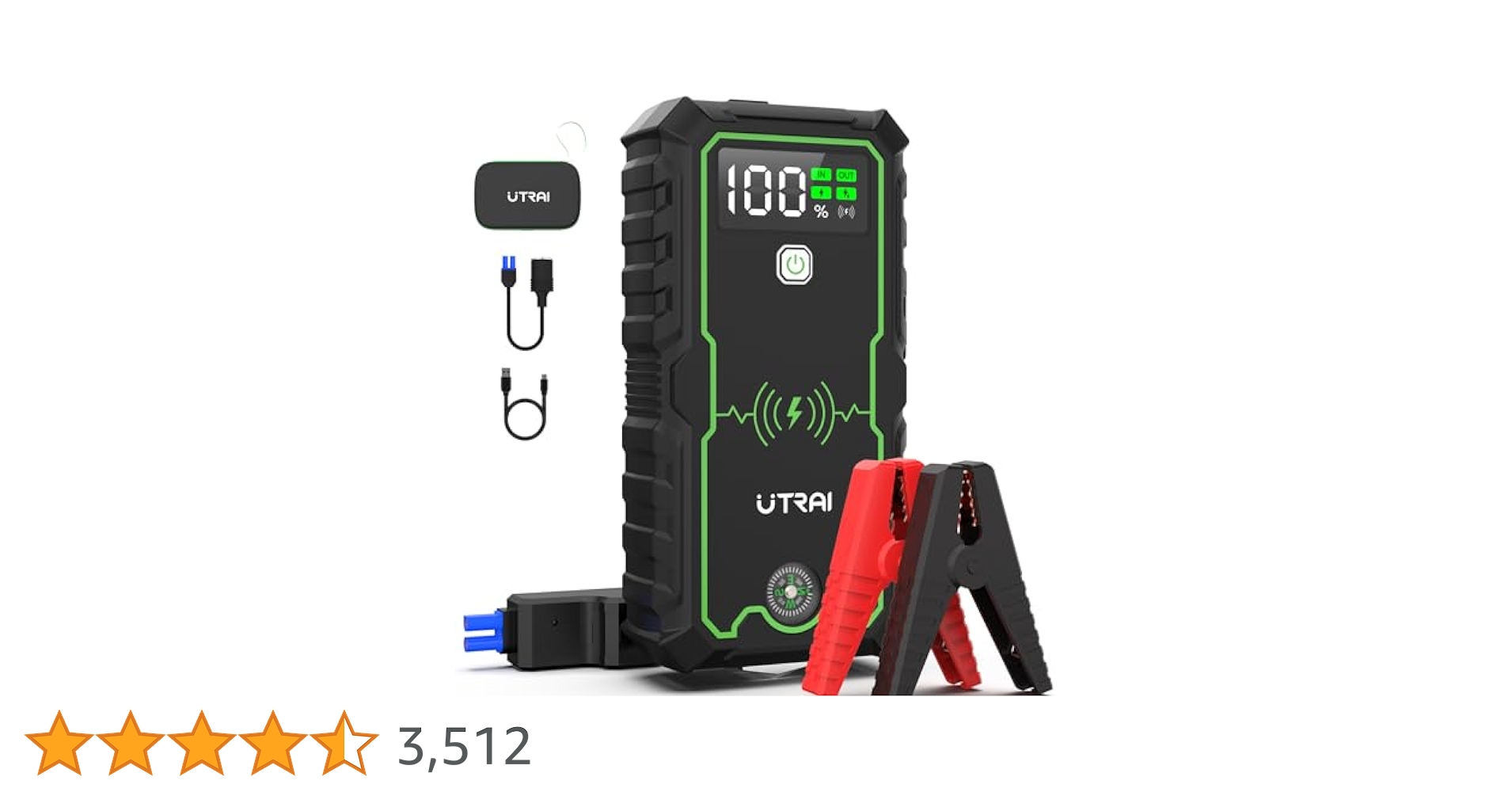 UTRAI ジャンプスターター 12V車用 JS1-Pro Jump Starter JS-1 Pro