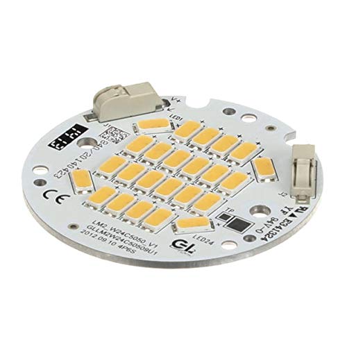 Luminaire LED rond encastré blanc neutre pour éclairage intérieur de bureau