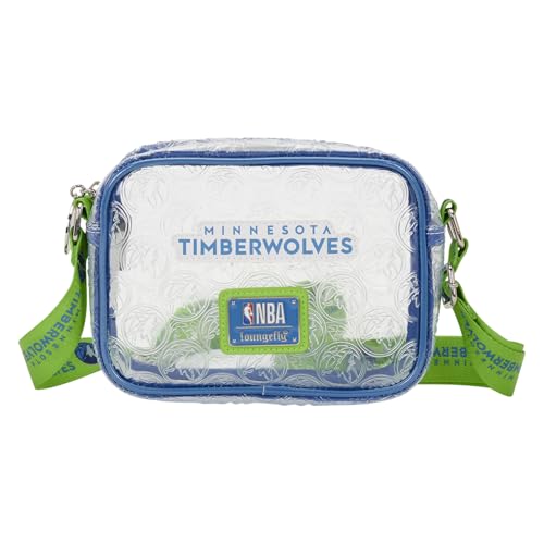 Loungefly NBA Minnesota Timberwolves Clear Crossbody Bag