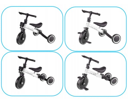 3 in 1 Laufrad Kinderdreirad Dreirad lauflernrad ab 1 Jahr - Dreirad für Mädchen und Jungen – Bild 7