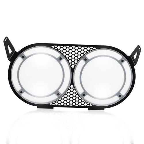 Protection de phare pour Ducati Desert X 2022-2024 en grille noire
