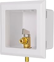 Vista 15 de EFIELD Caja universal para máquina de hielo, entrada MIP de soldadura de 1/2 pulgada con válvula de bola de 1/4 de vuelta instalada, (IM028)