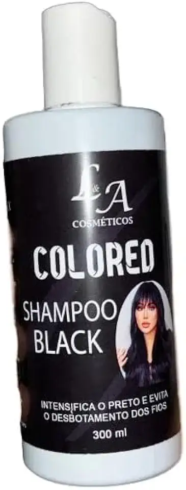 Shampoo Tonalizante Preto Escurecedor para Cabelos Brancos – Efeito Natural, Brilho Intenso e Cobertura Gradual