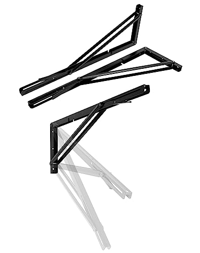 Équerre pliante pour table murale escamotable dans un petit espace 600mm - 8
