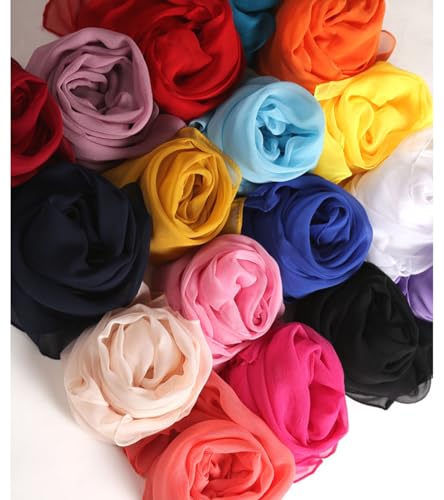 Long Chiffon Sheer Scarf For womens4