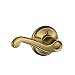 Schlage F170FLA609LH Flair Left Hand Dummy Lever, Antique Brass