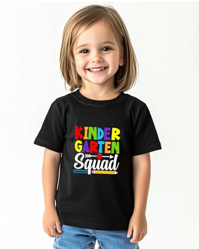 Image of Kindergarten Shirt for Girls Boys Kids Toddler First Day of School Shirts Back to School in My Kindergarten Era Tshirt 2T-7Y