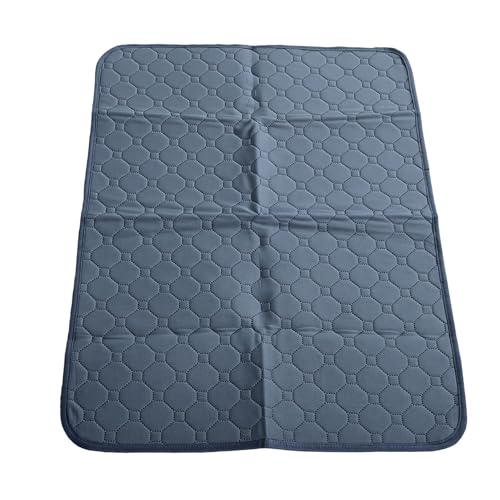 Alomejor Tapis de Pipi Antidérapant pour Chiot, épais, Contrôle des Odeurs, Lavable et Réutilisable pour Chiens et Chats, 1 Pièce (L(100x7 0cm/39,4x27,6 Pouces))