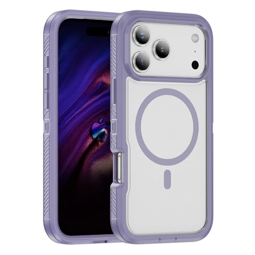 Coque iPhone 11 Pro Max violet transparent anti-chute de qualite militaire