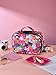 MAICHENG Smell Proof Bag with Combination Lock and Tray, Large Odor Proof Stash Box, Smell Proof Containers Crossbody Bag for Travel & Storage, Gifts for Women, Hot Pink
