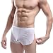 HP95(TM)Men's Bikini Underwear, Sexy Boxer Shorts Briefs Trunks Style Underpants (XL, White)