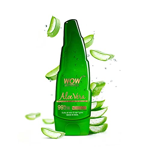 WOW Skin Science Aloe Vera Multipurpose Beauty Gel for Skin and H...