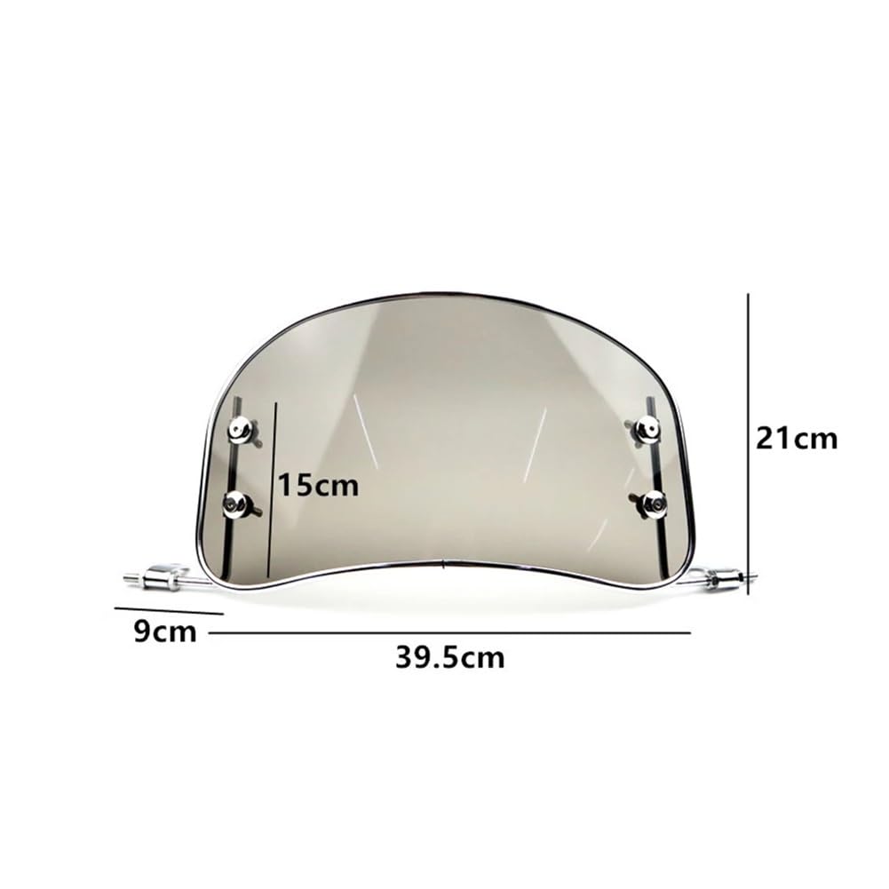 D'écran Déflecteurs Moto Déflecteur De Vent Avant De Pare-Brise De Moto, Accessoires Modifiés, Déflecteur De Vent De Pare-Brise