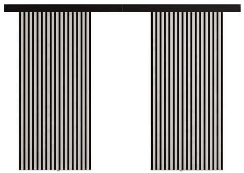 KIER FURNITURE Doppelschiebetür Komplettset BELMO DUO...