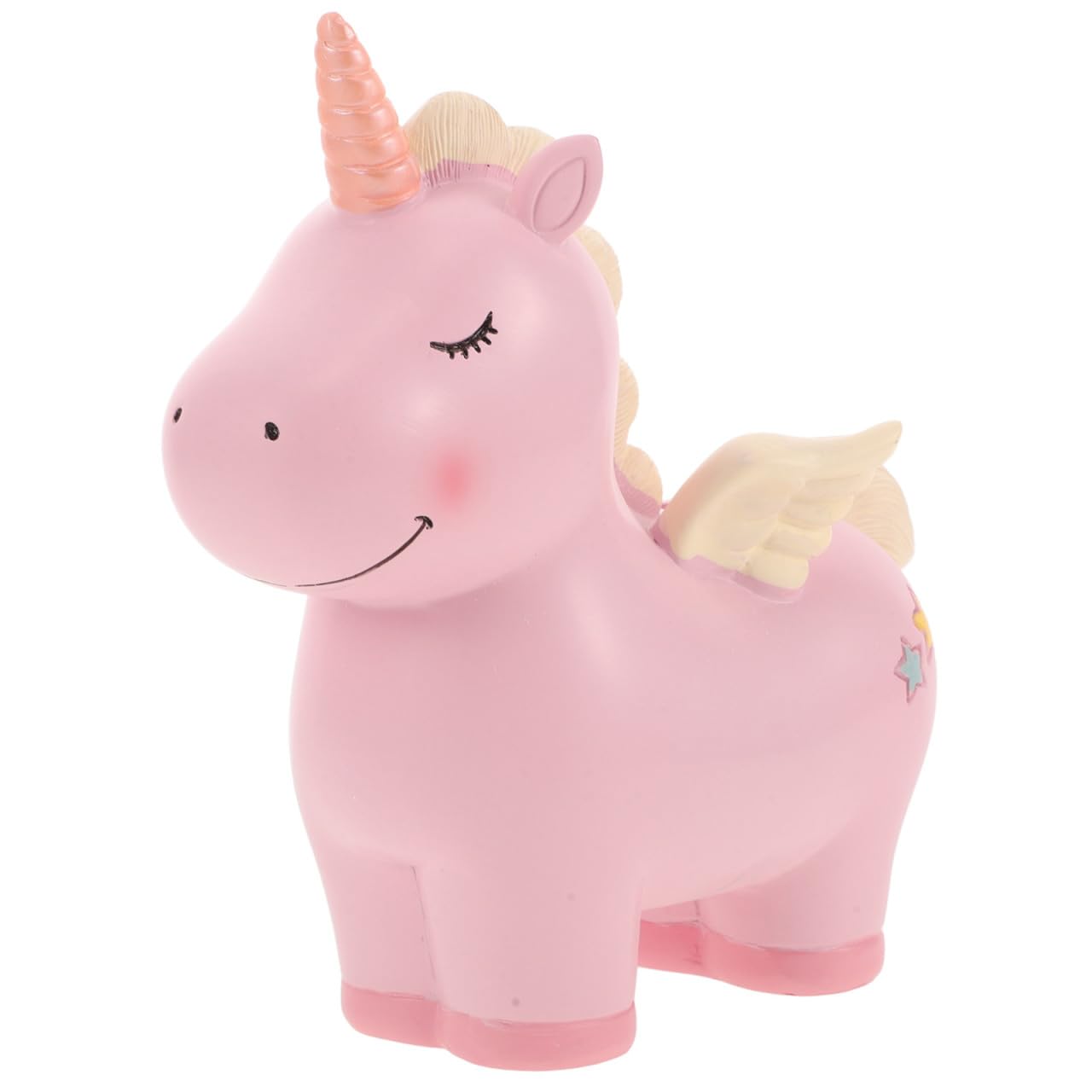 Tirelire licorne rose PRETYZOOM incassable sans bavure pour enfant