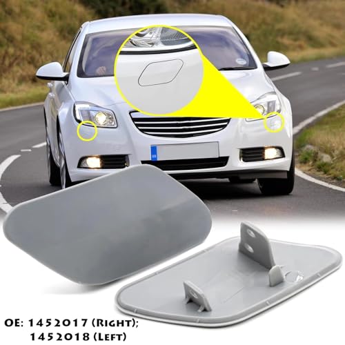 Couvercle de lave-phare en ABS robuste pour pare-chocs Insignia A