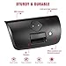 AUTEX 81575 Tailgate Handle with Bezel Keyhole Lift Gate Rear Latch Textured Black Compatible with Frontier 2001 2002 2003 2004 Tailgate Handle
