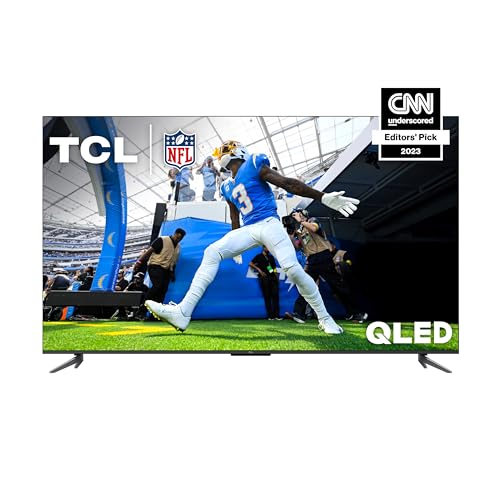 TCL 55-Inch Q6 QLED 4K Smart TV with Google TV (55Q650G-CA, 2023 Model) Dolby Vision, Dolby Atmos, HDR Pro+, Game Accelerator Enhanced Gaming, Voice Remote, Works with Alexa, Streaming UHD Television
