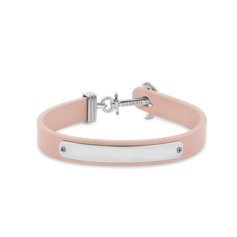 PAUL HEWITT Damen Ankerarmband Signum mit Leder Band und Anker aus Edelstahl