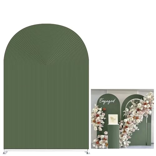 Cobertura de tela para soporte arco fondo fotográfico 3x6.5ft
