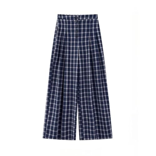 Y2k Vintage Baggy Plaid Casual Pants Woman Oversized Fashion Harajuku Japanese Style Streetwear Check Trousers